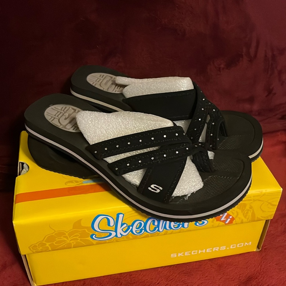 Skechers Cali Wedge Sandals